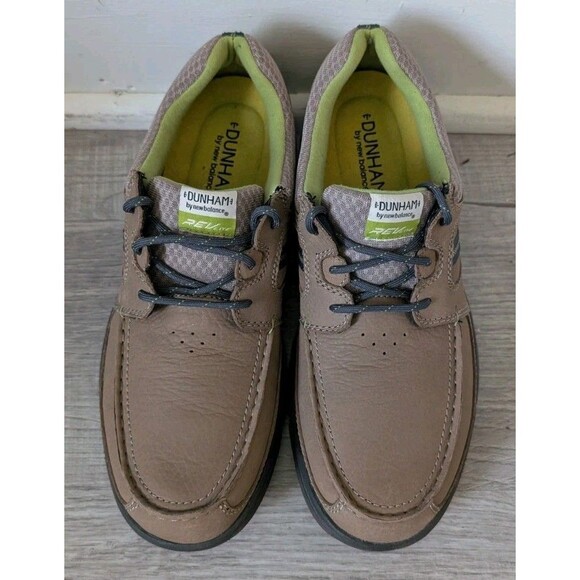 Dunham by New Balance Men's REVSly Boat Shoes Sz 9.5 D Brown Comfort - Picture 3 of 9